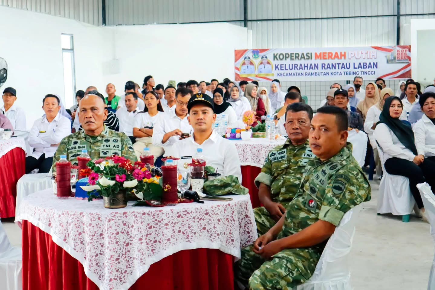WALI KOTA TEBING TINGGI IKUTI PERESMIAN 1.061 KOPERASI MERAH PUTIH SECARA VIRTUAL, TEGASKAN DUKUNG KEMANDIRIAN EKONOMI RAKYAT